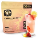 SALTT Electrolytes Powder Flavored Drink Mix - Enless Summer - 30 Hydration Packets - Magnesium, Kalium, Natrium, Trace Minerals - Zero Sugar & Gluten Free - Rejse Essentials