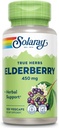 SOLARAY Elderberry Berry & Flower 450mg MSD 124; Støtte til generel velvære under kolde måneder MSD 124; med flavonoider & phenolske forbindelser MSD 124; Non- GMO MSD 124; 100ct