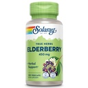 SOLARAY Elderberry Berry & Flower 450mg MSD 124; Støtte til generel velvære under kolde måneder MSD 124; med flavonoider & phenolske forbindelser MSD 124; Non- GMO MSD 124; 100ct
