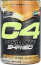 Cellucor C4 Ultimate Shred Pre Workout Powder, Metabolisme tillæg med Cayenne Extract + 300mg Koffein + TeaCrine + Dynamin - Orange Creampsicle, 20 Servere