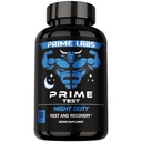 Prime Labs Night Duty - Nighttime Testosteron Booster & Sleep Support - PM Hvile & Muscle Inddrivelse Kosttilskud - 60 Greve