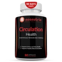 Blood Circulation Health Supplement for Vein Health & Artery Health - L- Arginin, Ingefær Root, Hawthorn & Diosmin Cardiovaskulær Supplement - Natural Circulation Supplements - 90 kapsler af Neonutrix