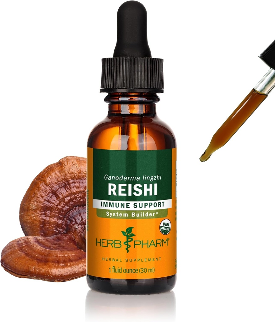 Herb Pharm Reishi Mushroom Extract immunsystem Builder - 1 Ounce