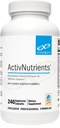 XYMOGEN ActivNutrients with Iron and Copper - Multivitamin Multimineral for Wellness, Immunation, Energy and Mood Support - Chelated Minerals + Active B Vitamin with Folate (240 kapsler)