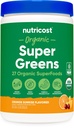 Nutricost Organic Super Green Powder (30 Servere) Orange Sunrise Flavor - Superfood supplement drik mix