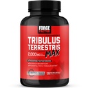 FORCE FACTOR Tribulus Terrestris Max for mænd, Testosteron Booster og mandlige vitalitet supplement, for Superior Absorption, 2000mg, 120 kapsler