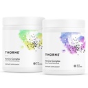 THORNE - Amino Complex Bundle - fremmer Lean Muscle Mass and Energy Production - Lemon & Berry Flavors