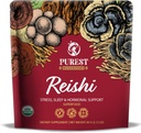 Reishi Powder - Organic Mushroom Extract Powder - Mushroom Kosttilskud til immunforsvar, Stress Relief, bedre søvn 60g