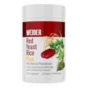 Weider Red Gær Rice Plus 1200mg, med 850mg naturlige phytosteroler, Gluten Free, One Month Supply