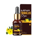 Tribulus Terrestris Flydende Drops TT- 120 Tribulus Extract 124; 3. part Lab Testede 124; til inddrivelse & Performance - 1 FLOZ (40 Servere) med Saponiner & Flavonoider, Alkohol- Free Liquid Koncentrat
