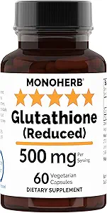 Reduceret Glutathion 500 mg - 60 Veg Kapsler