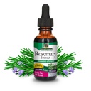 Naturens svar Rosemary Leaf Extract supplement med økologisk alkohol, 1-Fluid Ounce Measures 124; fremmer hårvækst Measures 124; Hudpleje Sundhed Measures 124; Scalp Restoration