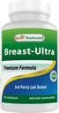 Bedste Naturals Breast- Ultra Breast udvidelsen piller 90 Kapsler (90 Greve (pakke med 1))