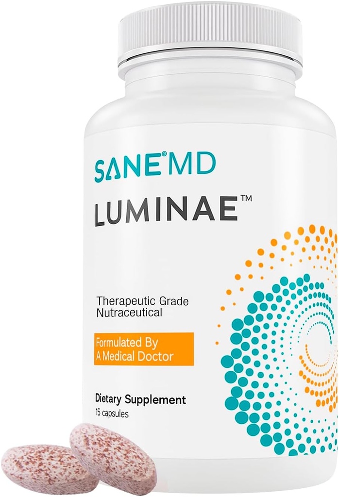 SANE MD Luminae 7-Keto DHEA Supplement for Women and Men - Lower Your Set-Point Weight Faster with NSF Certified Healthy Supplement Pills - 15 Count