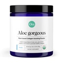 Ora Organic Vegan Collagen- Boosting Powder til kvinder og mænd - Hår, hud, & Nails Support - Bamboo Silica, Plantbaseret protein, Organic Vitamin C, Aloe Vera - Vanilla Flavor, 20 Servere