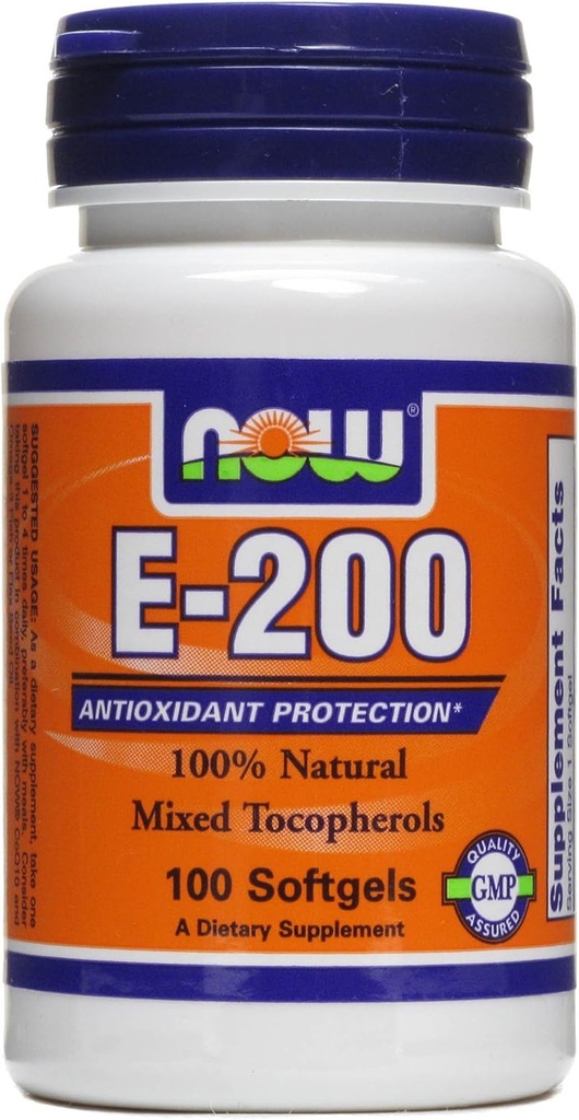 E- 200 IE 100 Softgels (Pakning med 2)
