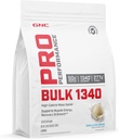 GNC Pro Performance Bulk 1340 Mass Gainer Protein Powder, 50g, Gluten Free, Whey, Creatin, BCAA, 3. part testet, Muscle Recovery & Growth, Mikronutrients, Vanilla Ice Cream, 9 Servere