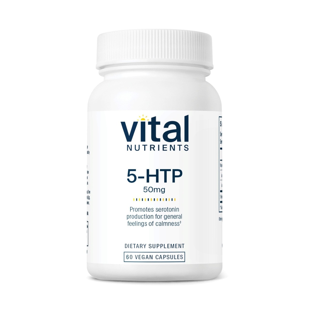 Vital Nutrients 5- HTP 50mg (5- hydroxytryptophan)