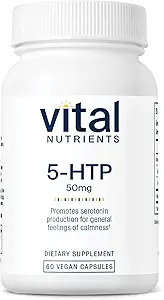 Vital Nutrients 5- HTP 50mg (5- hydroxytryptophan)