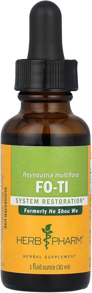 Herb Pharm He (Ho) Shou Wu Liquid Extract for Muskuloskeletale System Support - 1 Ounce