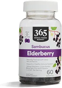 365 af Whole Foods Market, Elderberry Gummies, 60 Greve