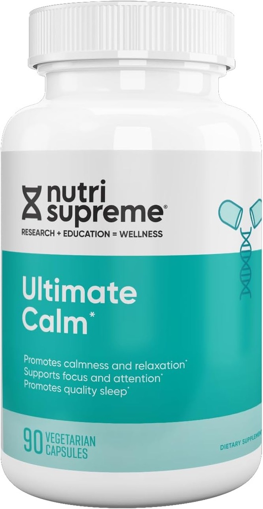 Nutri Supreme Ultimate Call, Understøtter rolig og afslappet Mood, Quality Sleep, Alle naturlige 90 kapsler