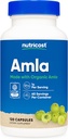Nutricost Amla 1000mg, 120 vegetariske kapsler - CCOF Certified Made with Organic, Non- GMO, Gluten Free, 60 Servere