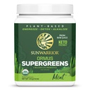 Organic Green Powder Superfood Complex 124; Organic Super Green Powder from Raw Juice with Probiotics Moringa Leaf & Electrolyte Minorities