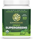 Organic Green Powder Superfood Complex 124; Organic Super Green Powder from Raw Juice with Probiotics Moringa Leaf & Electrolyte Minorities