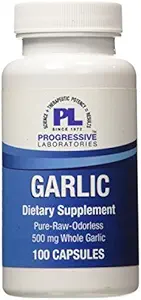 Hvidløg supplement, 100 Tæl efter Progressive Labs