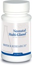 Bioteknologi Forskning Neonatal Multi- Gland ™ Blandede organer og glanulær koncentrat, Broad Spectrum Terapi, Milt, Heart, Pancreas, Nyre, Brain Lever, Adrenal, Thymus, Pittalamus eller Hypothalamus 60 Tabs
