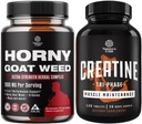 Bundle of Horny Geat Weed Extract Complex for mænd og kvinder Forbedret energi og Stamina og høj styrke Tri fase Creatinin piller - Optimal muskel Builder Kreatinine supplement til mænd og kvinder