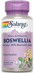 SOLARAY Garanteret Potency Boswellia Resin Extract 450 mg Vaskulære kapsler