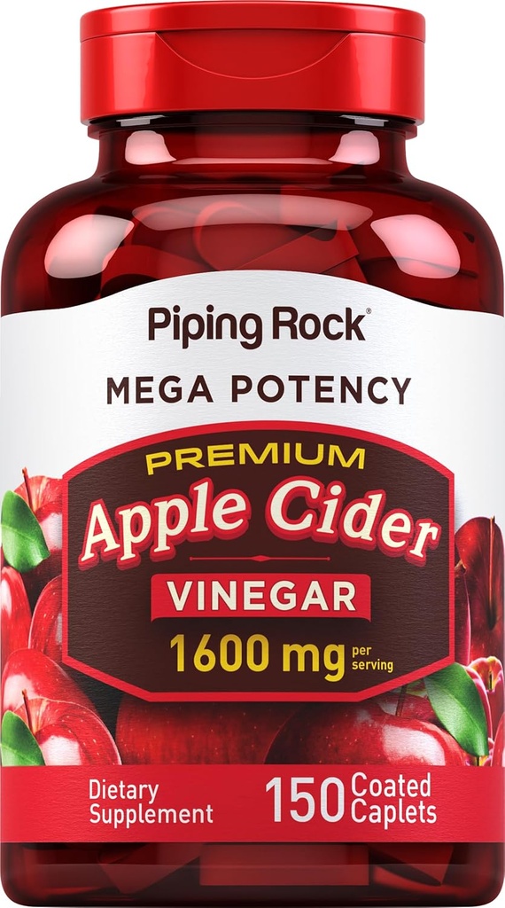 Piping Rock Apple Cider Vincitol Capsule Caplets