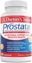 US Doctors 'Clinical Prostata - Klinisk Prostata tillæg for mænd - Urinary Tract & Brege Support - Saw Palmetto, E-vitamin, græskar frø - USA Mester- 60 Kapsler [20-Day Supply]
