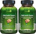 Irwin Naturals Daily Gentle Cleanse - 60 Flydende Soft- Gels, pakke med 2 - Ikke-Laxative Formel med Triphala