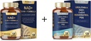 Totaria NAD Supplement for Women Men 120 Capsules Urolithin A Supplement 1000mg 120 Soft Capsules