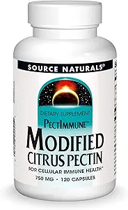 Source Naturals Pectimmun, Modified Citrus Pectin, For cellular immunforsvar *, 750 mg - 120 kapsler