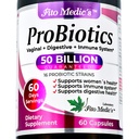 FITO MEDIC 'S Lab - Probiotika til kvinder - 50 milliarder CFU af - probiotika - 60 dages servering s - probiotika til fordøjelsessygdomme - 16 - probiotika - Blend. Fremmer fordøjelsesbalance.