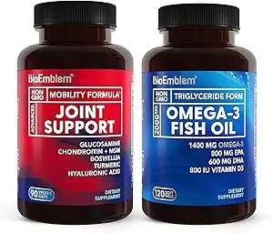 Bioemblem Omega-3 Fish Oil 2000mg og fælles støtte