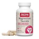 Jarrow Formulas Magnesium Taurate, Kosttilskud, Understøtter Cardio og Bone Sundhed, 300 mg per Servering, 90 Veggie kapsler, Op til en 30 dages forsyning