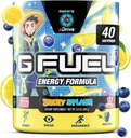 G brændstof aDrive Energy Drink Powder, Pre Workout Koffein Mix for Gaming, Sugar Free Focus Amino, Vitamin + Antioxidanter, 9.9oz (Blåbær & Lemonade, 40 Servere)