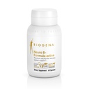 Biogena vitamin B Complex kapsler med alle 8 b- vitaminer B1, B2, B6, B12, folat, niacin, biotin og pantothensyre til støtte for psyke og nervesystem * * - Neuro B- formel aktiv guld
