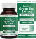 SoActive Green Tea ™ Extract - Klinisk undersøgt Green Tea Phytosome - Op til 200% bedre Absorption & Biotilgængelighed - Klinisk valideret dosis - Understøtter Metabolisme & Vægt Management - 60 Caps