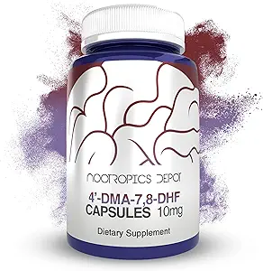 Nootropics Depot 4 '- DMA- 7,8-DHF Kapsler