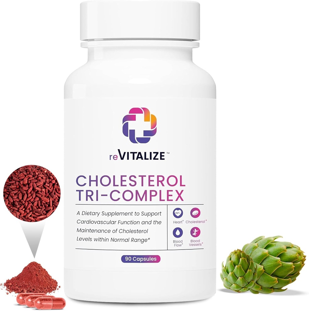 Cholesterol Support 90 Serveringer - fremmer sund livsstil.124; Hjælper bevare sunde Lipid Niveauer - Rød Gær Rice & CoQ10; Hjælper dig med at opnå sundere og mere levende liv
