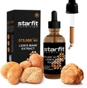 STARFIT Lions Mane Mushroom Extract, 755.000 mg, flydende supplement til immunforsvar, hukommelse og fordøjelsessygdomme, 4 fl oz