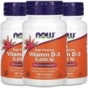 NU D3- vitamin 5000 IE, 120 Softgels