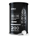 BIRDMAN Mikroniseret Creatin monohydrat pulver, Muscle Recovery, Koffein fri, Creatin Pre Workout, Vegan, Post workout, Gluten fri, Sukker fri Budd124; 200 Servere (5 Bedste Hver)