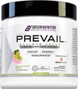 Prevail Pre Workout Powder med Nootropics: Pre Workout for mænd og kvinder, skæring Edge energi og fokus supplement med L Citrullin, Alpha GPC, L Tyrosine Shue 124; Cotton Candy Grape, 40 Scops